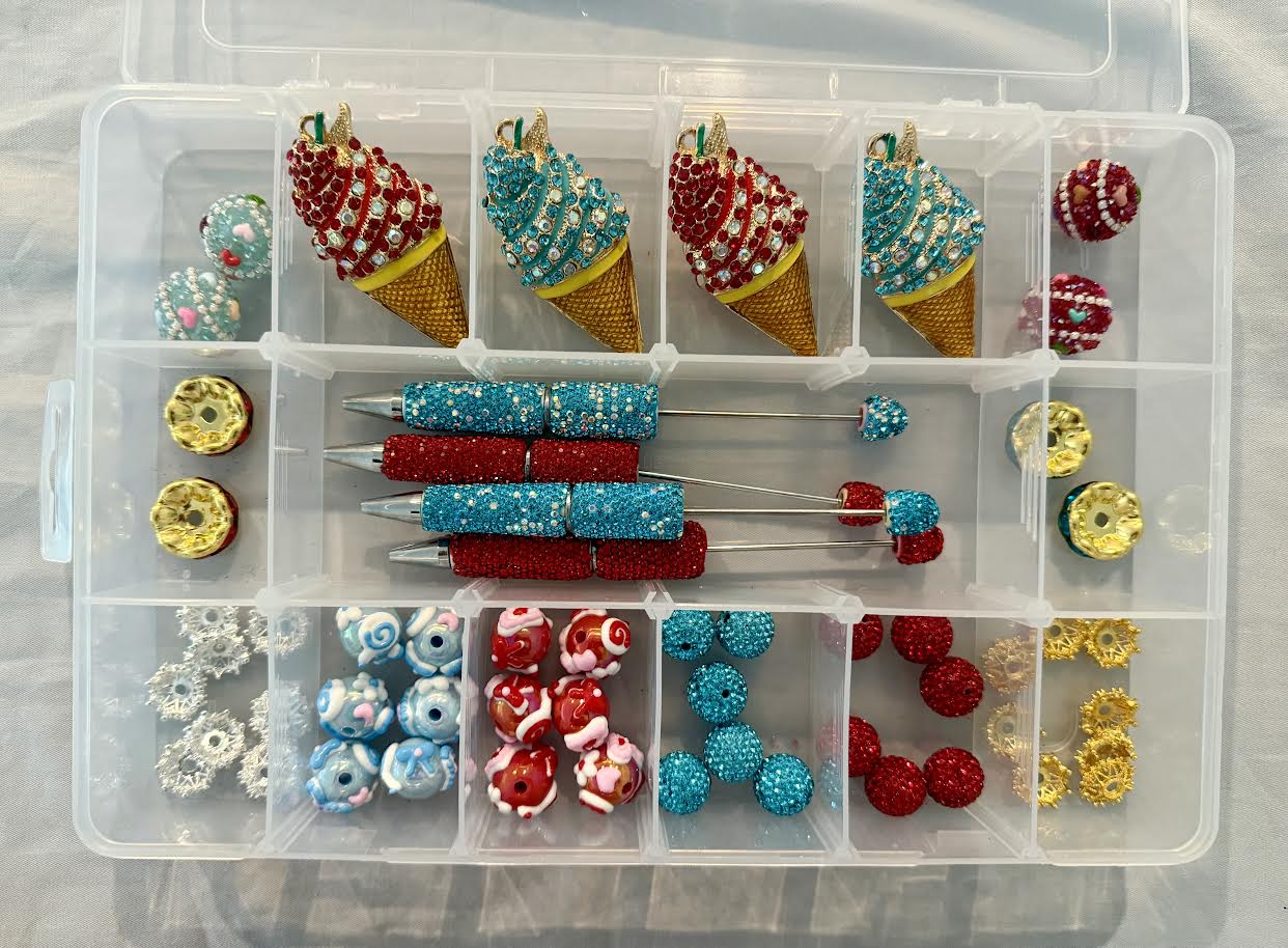 Bling Ice cream cones