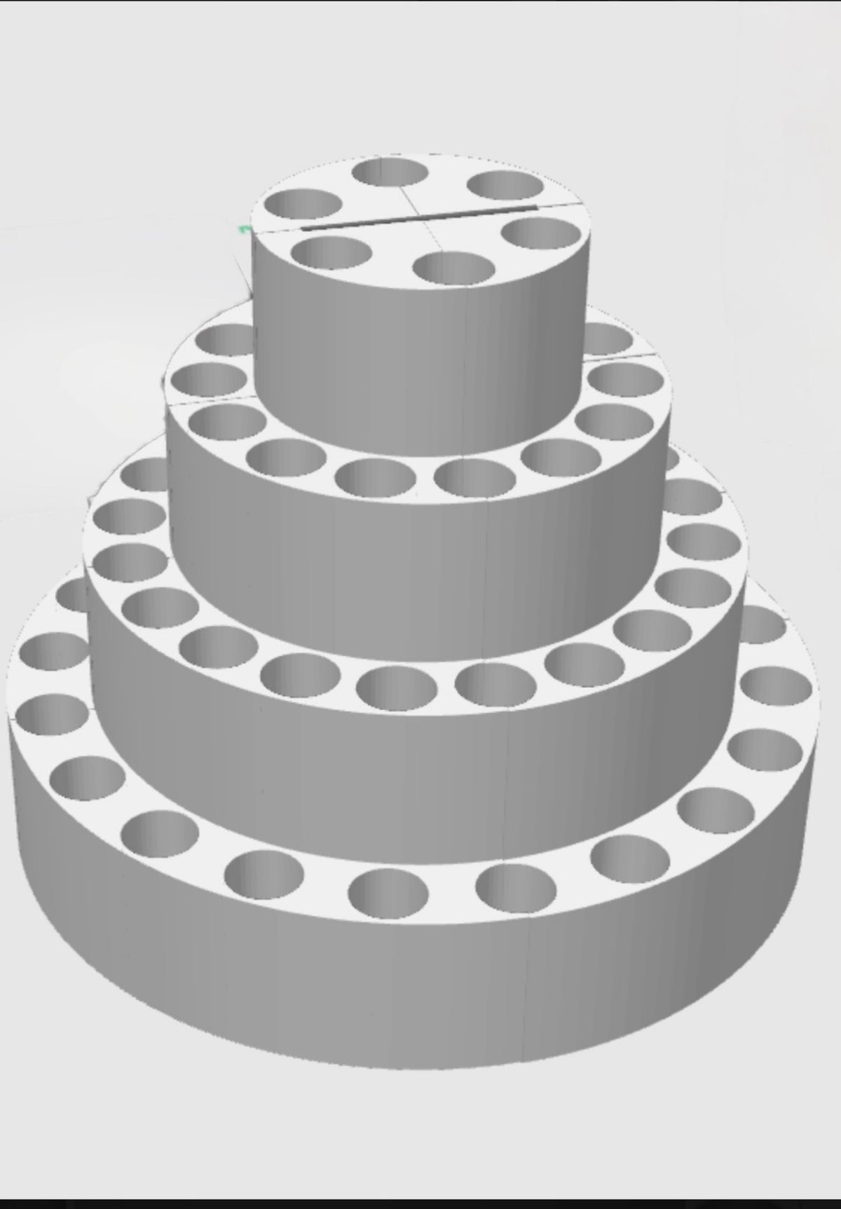 60 Slot Universal Rotating Stand