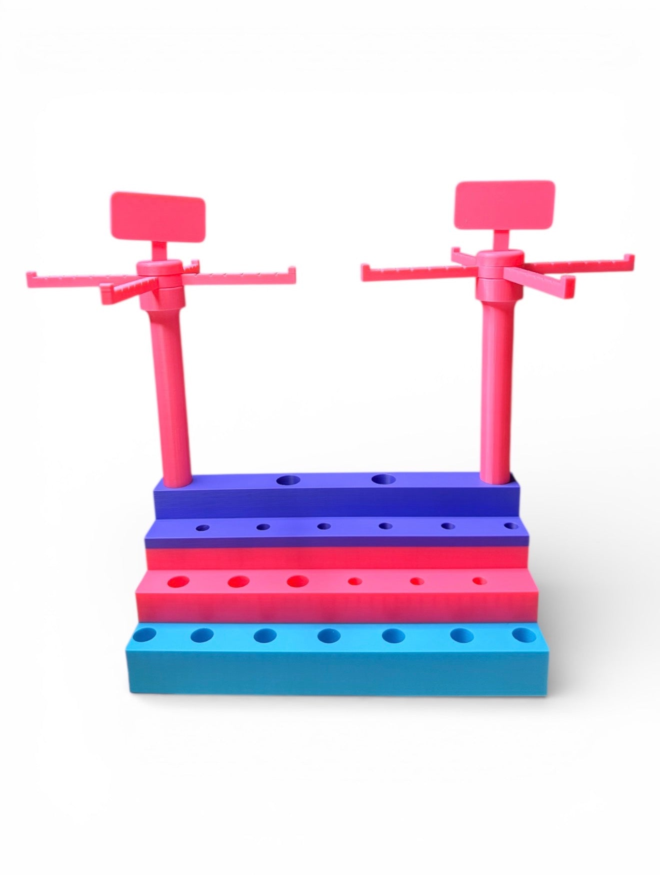 3D Pen Stand w/Keychain holders & Two Box cutter Slots