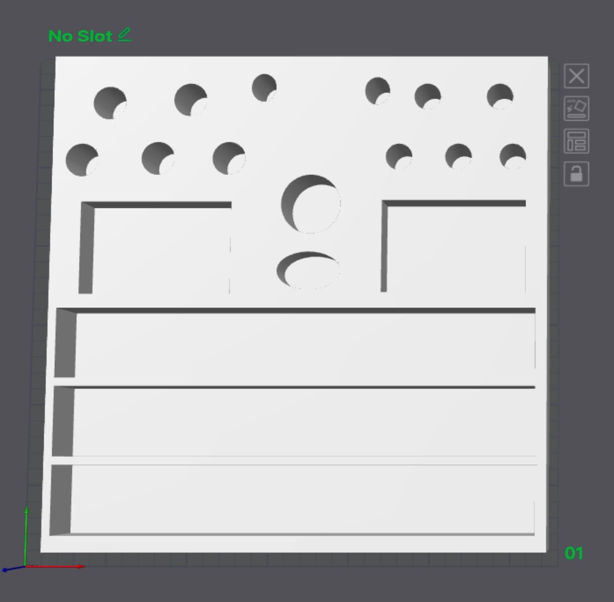 Large Build Plate Option 4 (16mm/20mm)