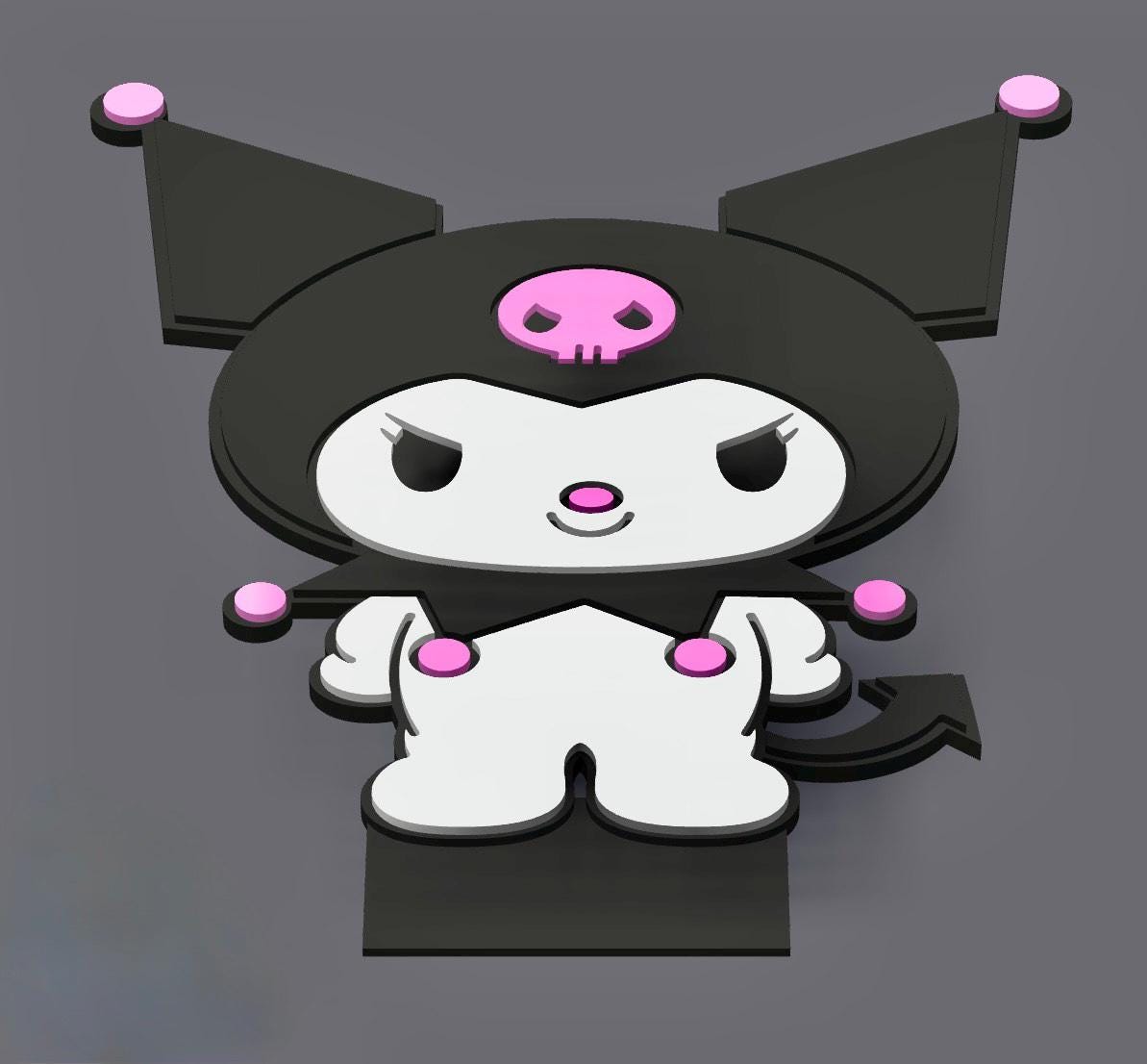 Character Pen Stand Topper STL