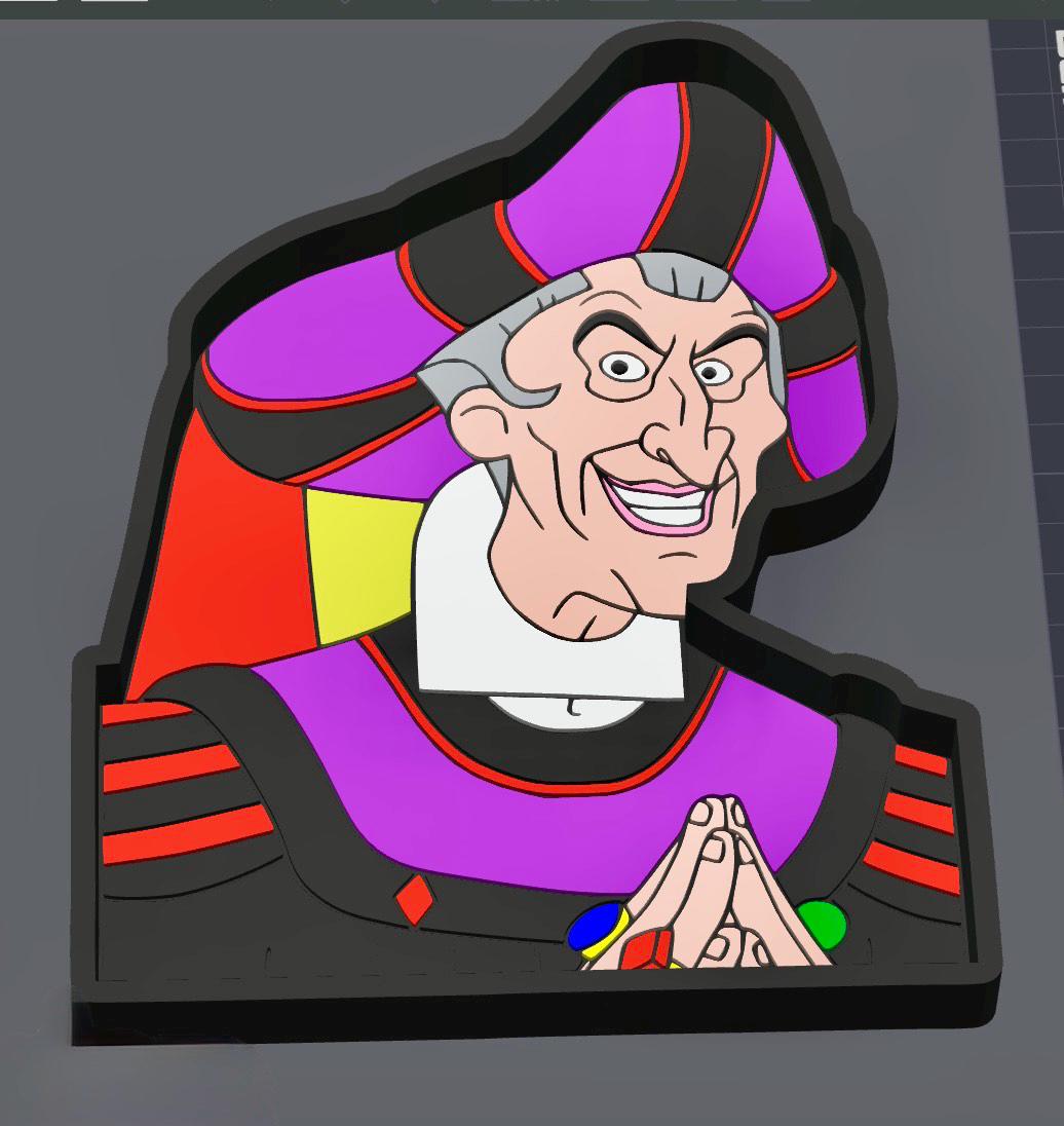 Character Tray STL