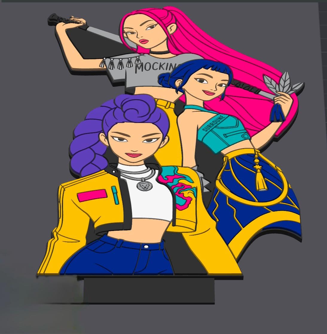 Character Pen Stand Topper