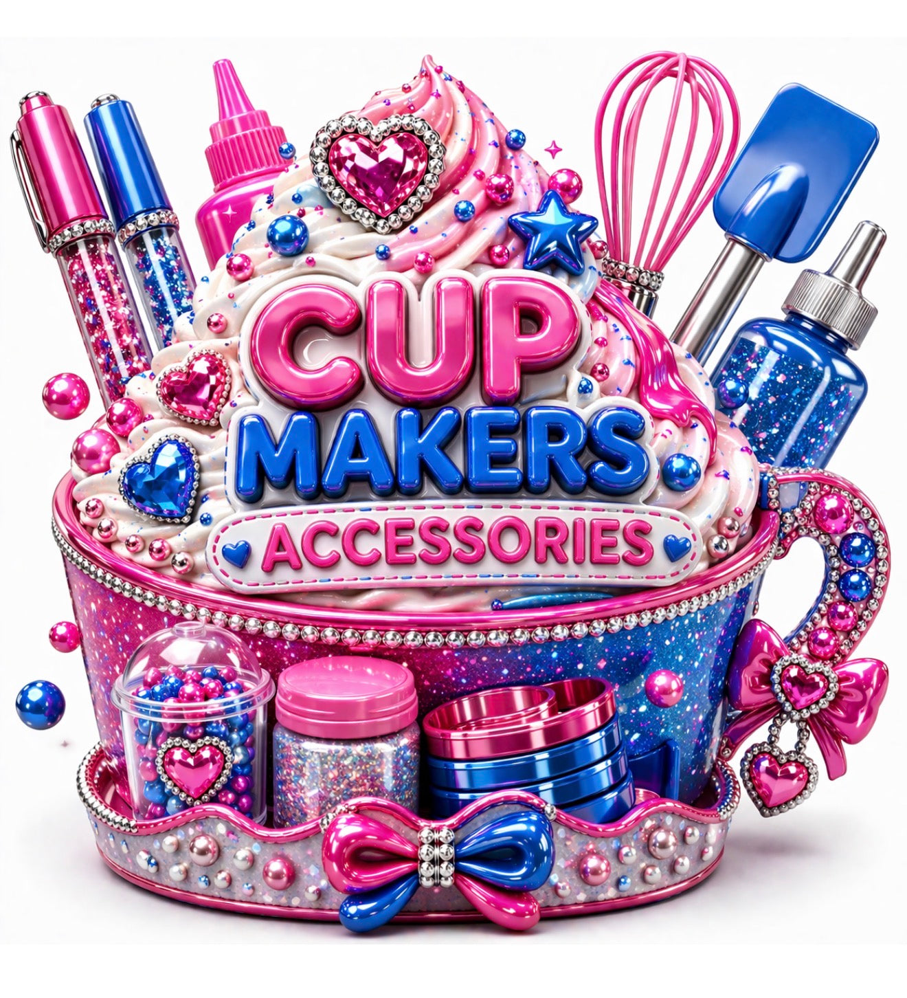 3D Whip Cream Toppers & More