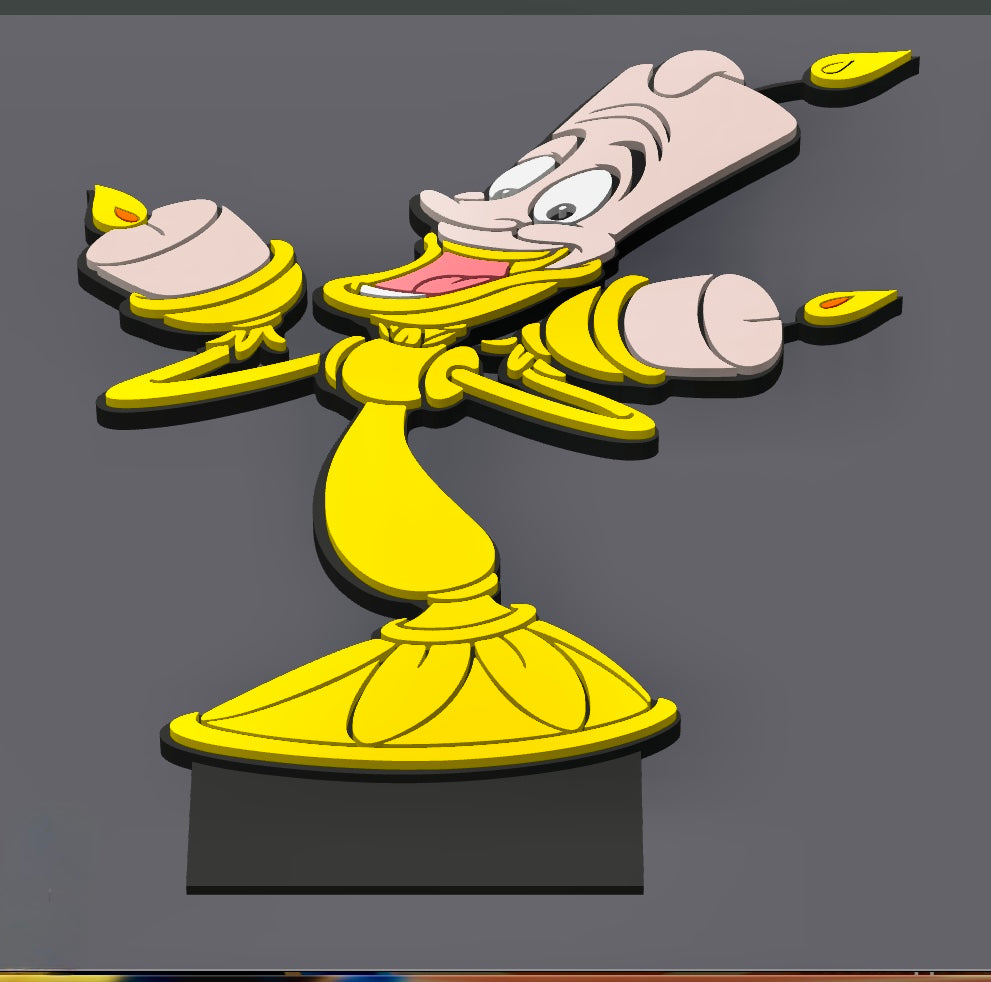 146 Slot Stand w/Character