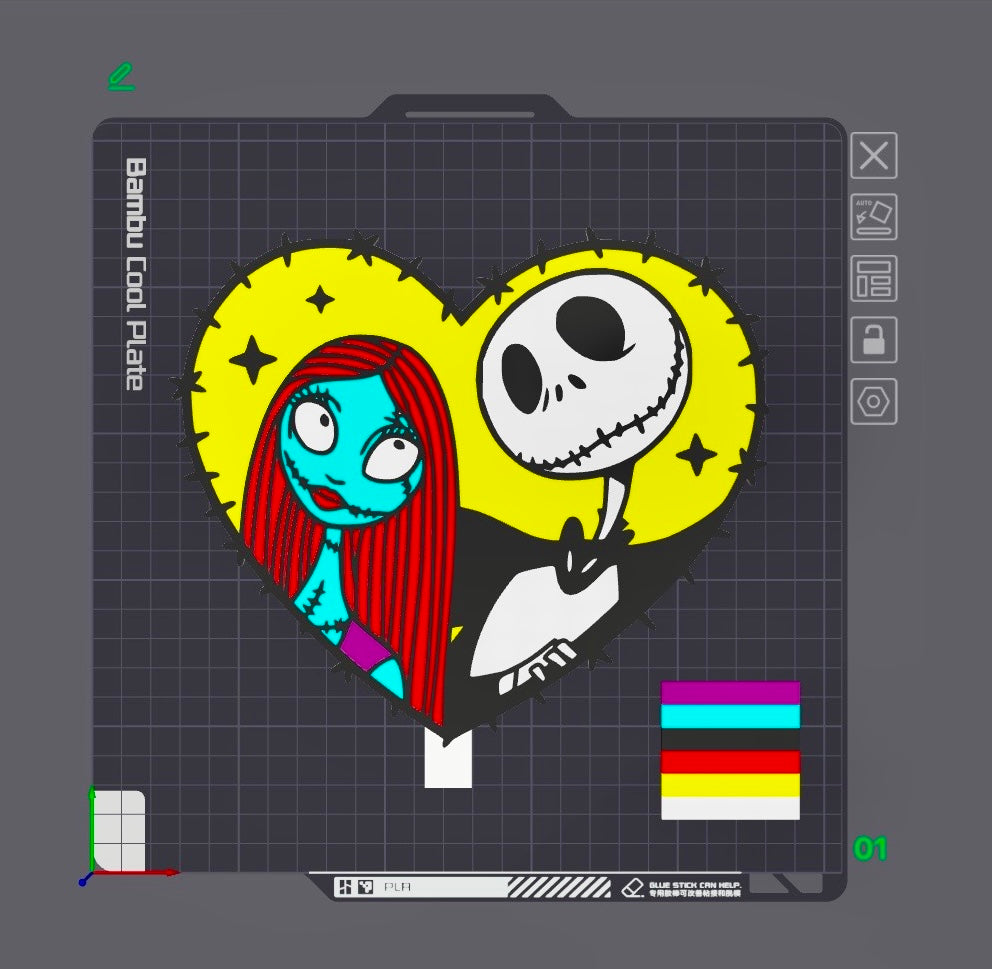 306 Slot Pen Stand w/Option Character (Holds 150 Slot Regular & 156 Rhinestones Pen)