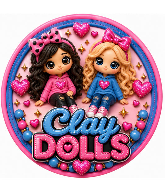 Clay Dolls Range $6.00-$12.00