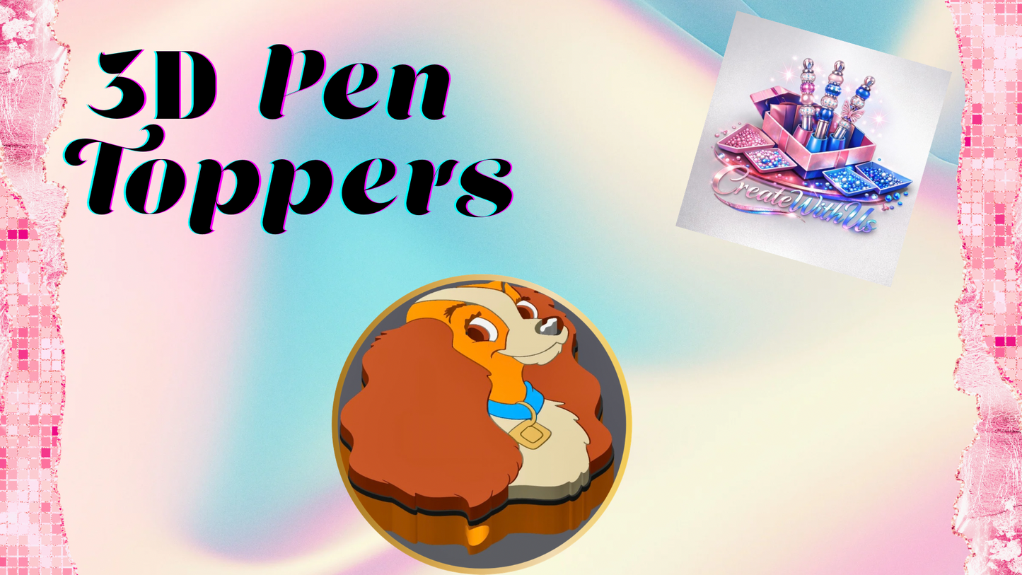 3D Pen Toppers
