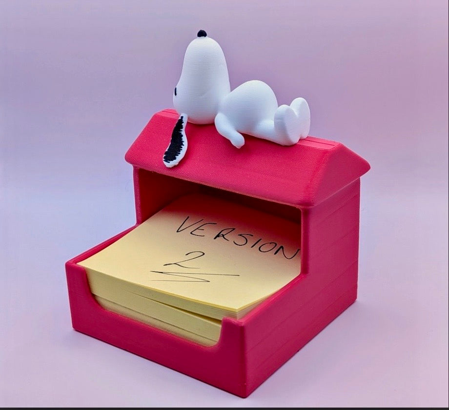 Character Sticky note holder ( Please request character at checkout or message me)