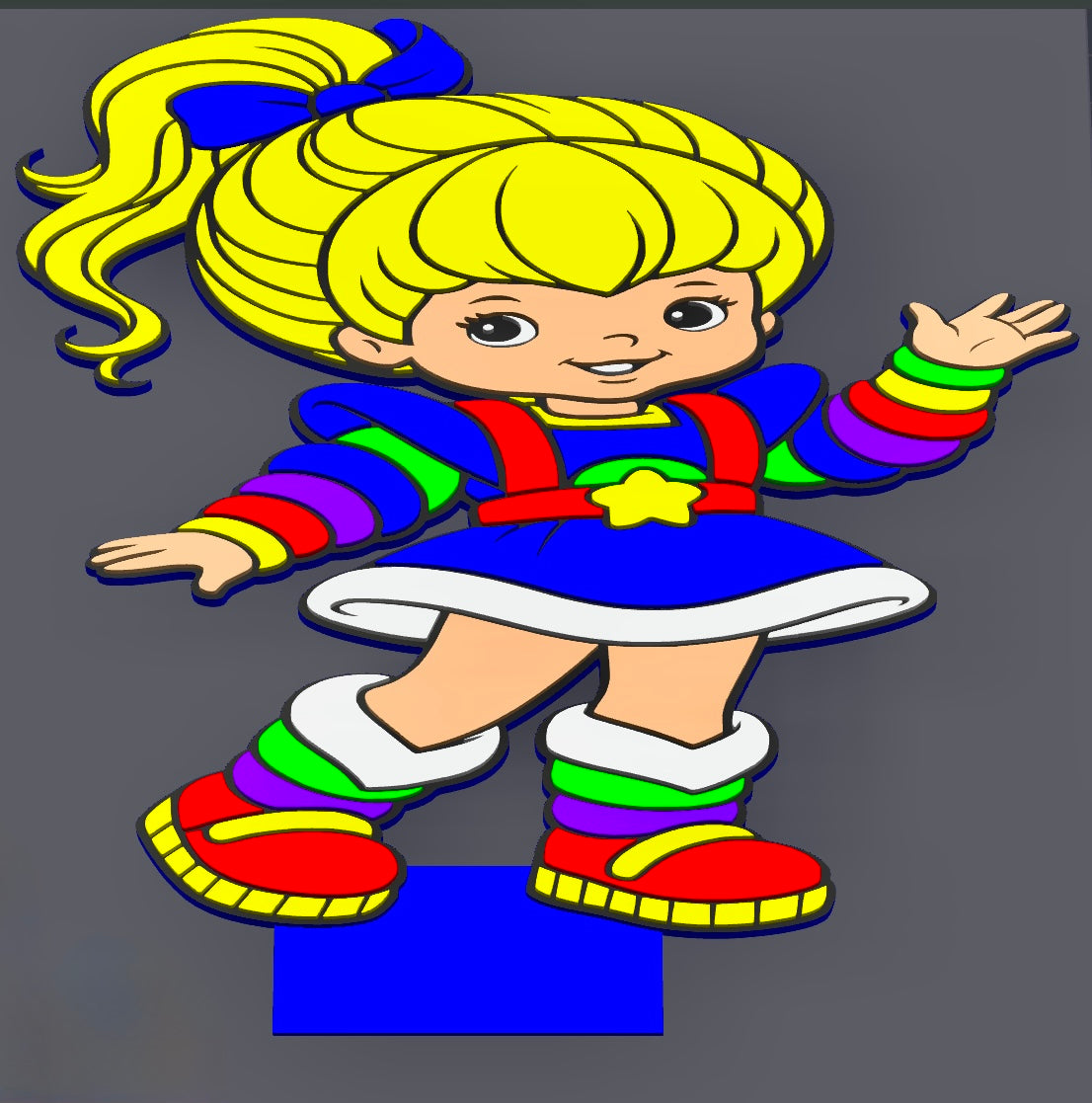 3D Character Pen Stand Toppers