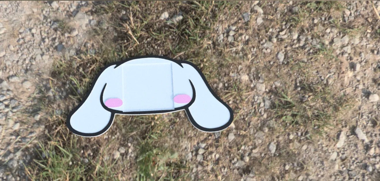Character Sticky note holder ( Please request character at checkout or message me)