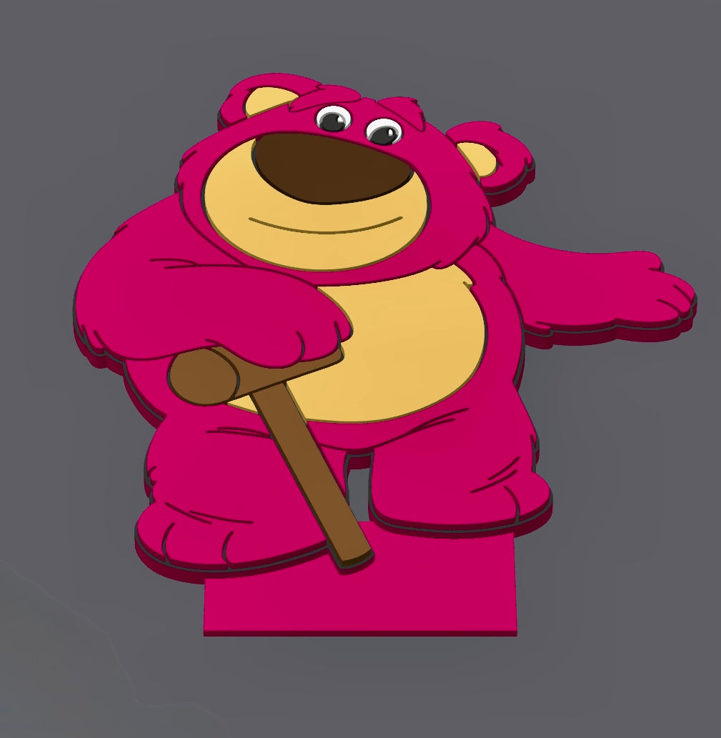 3D Character Pen Stand Toppers