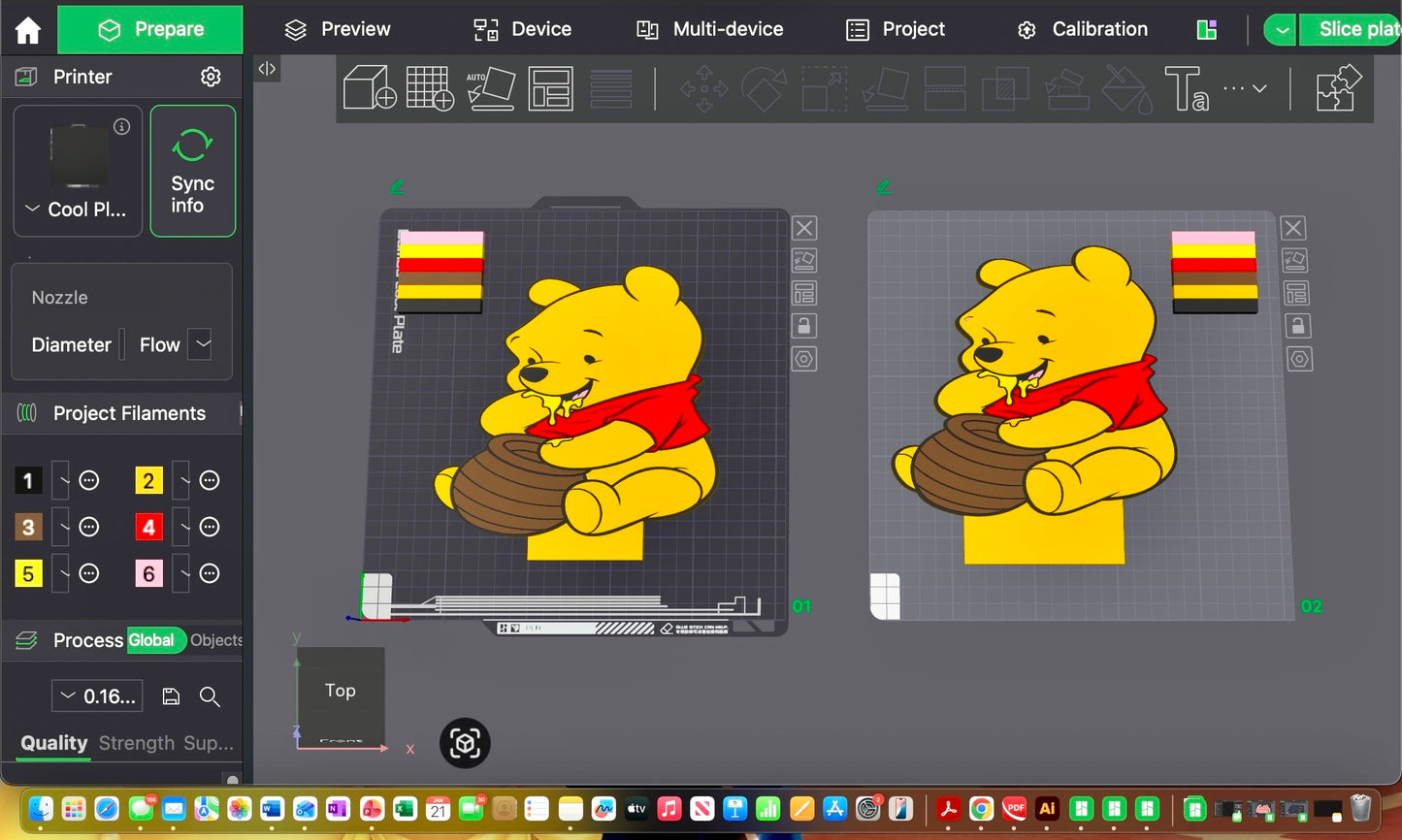 Two Tier Doorable Stand with Character