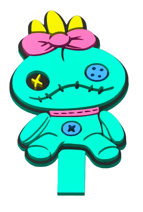 3D Character Multi Glue Holder