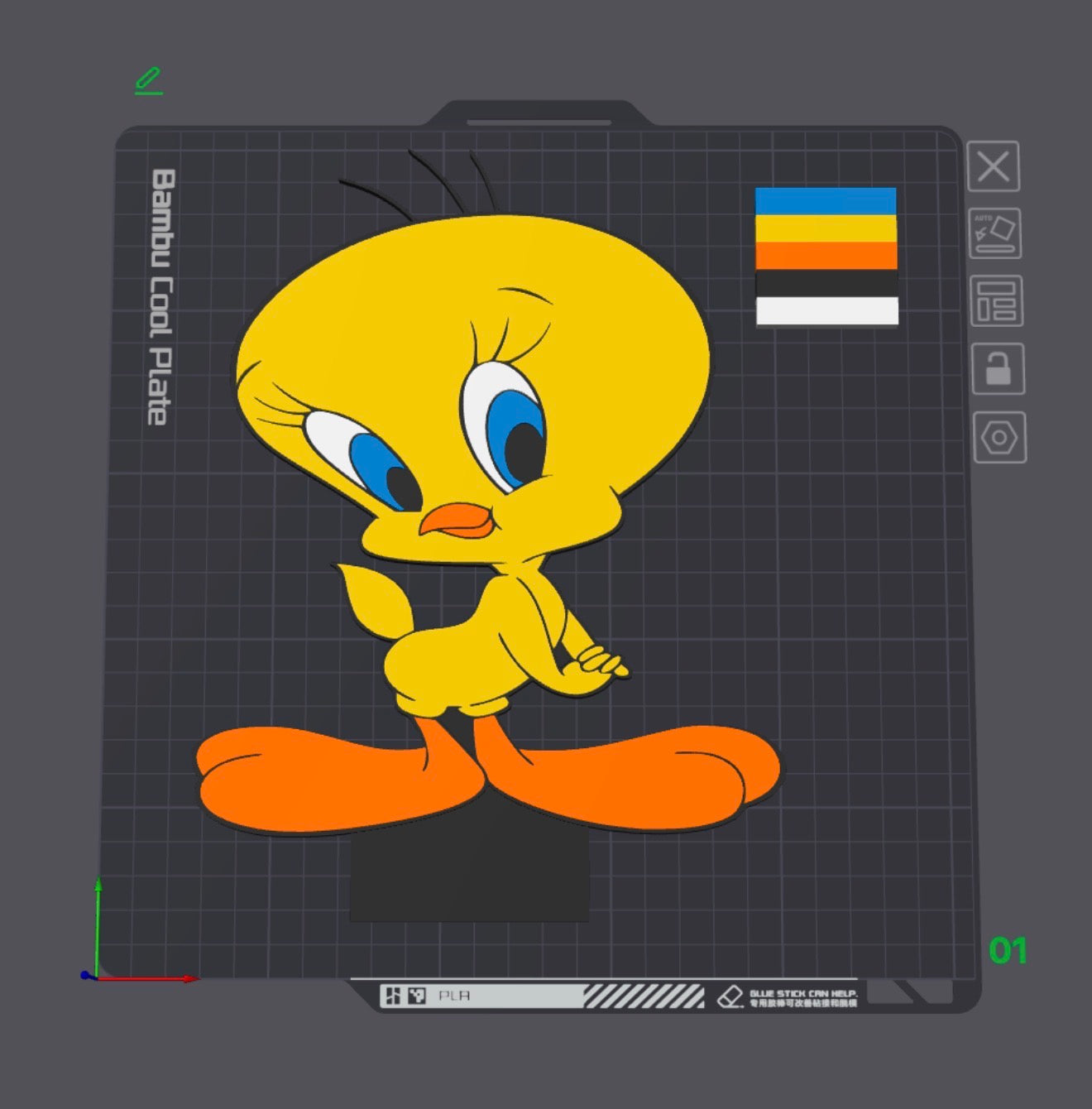 3D Character Pen Stand Toppers