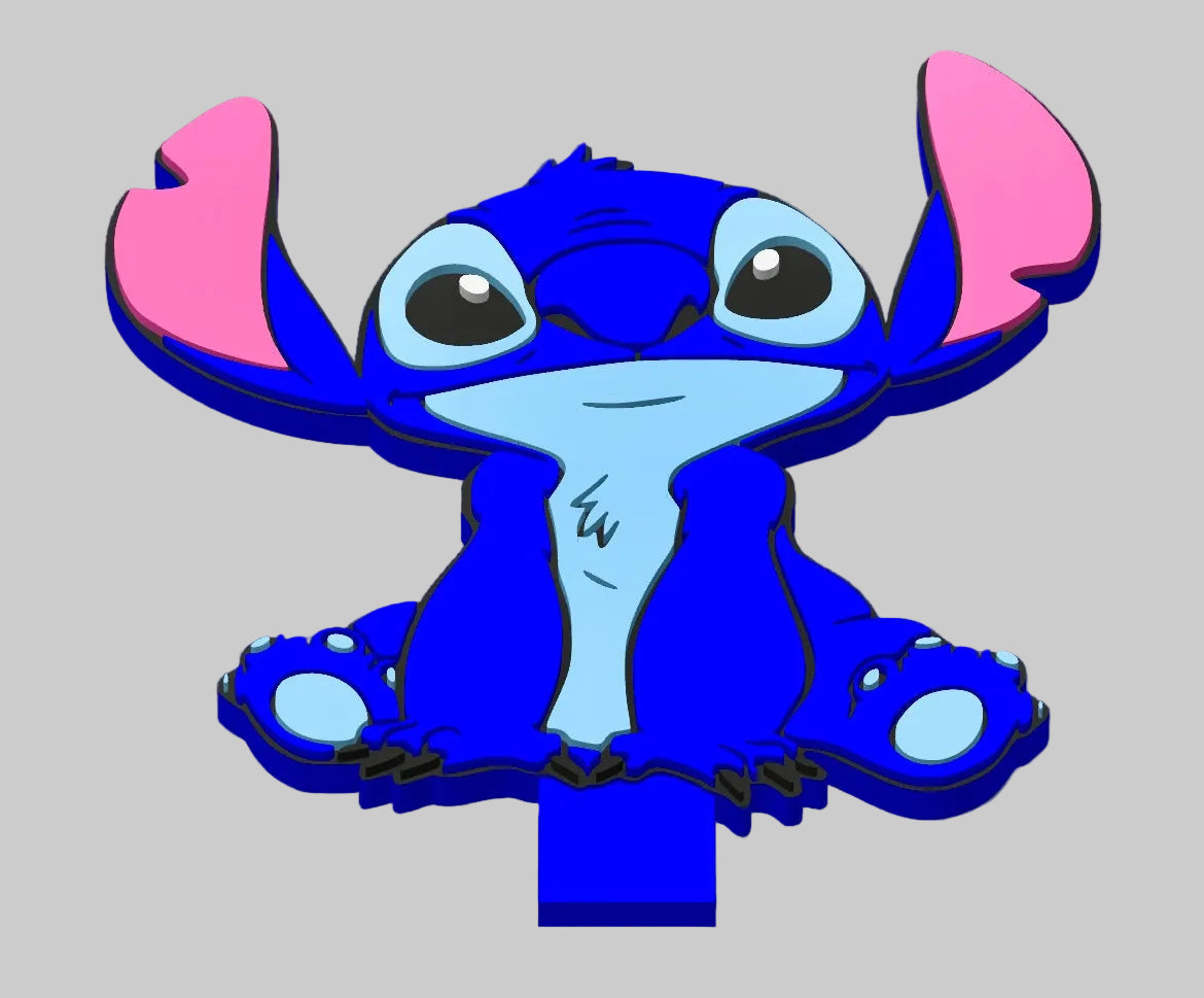 3D Character Multi Glue Holder