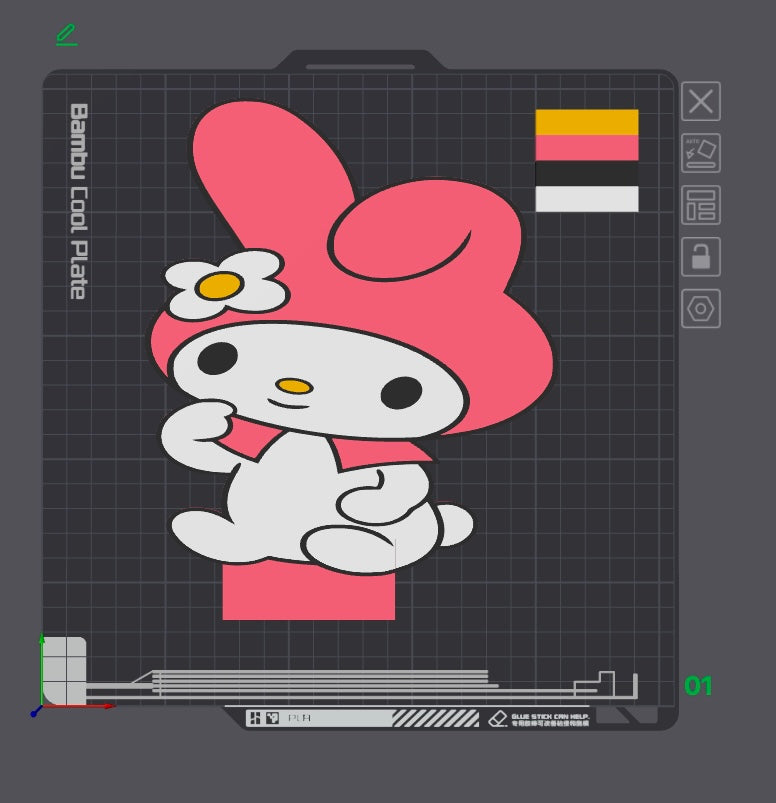 146 Slot Stand w/Character