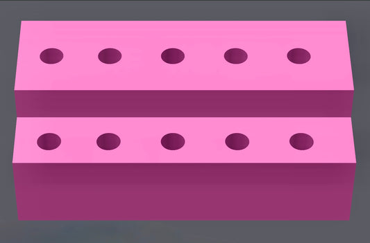 12-Slot Stand-Only Rhinestones w/Custom Name