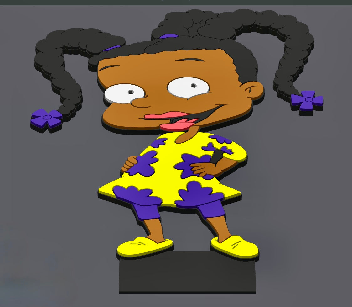 3D Character Pen Stand Toppers