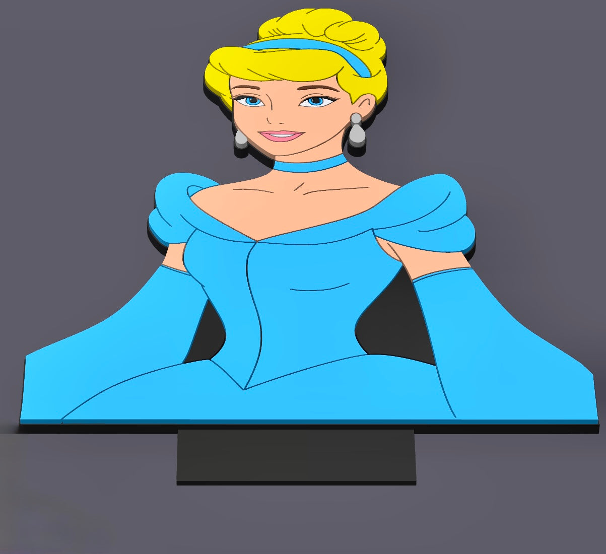 3D Character Pen Stand Toppers
