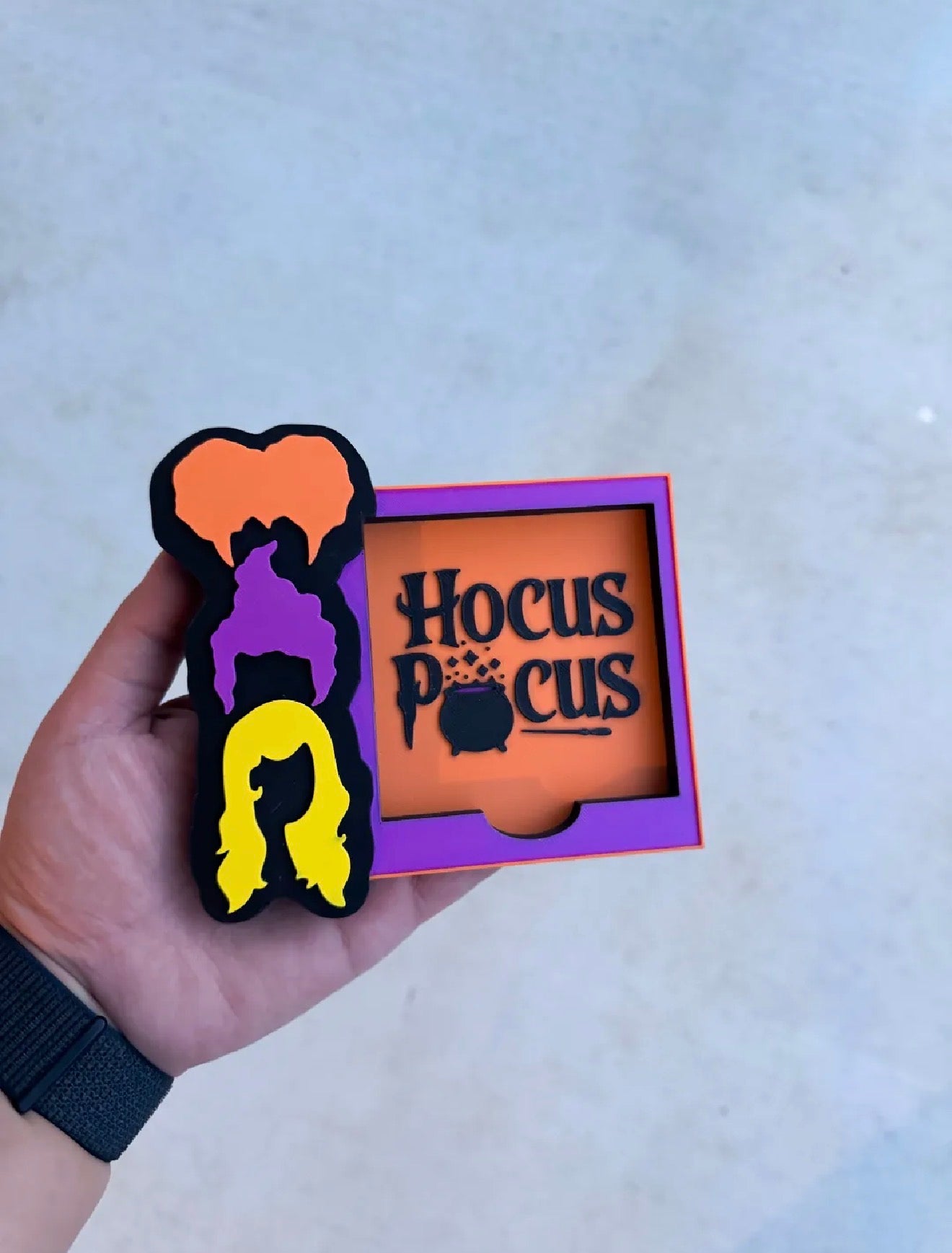 Character Sticky note holder ( Please request character at checkout or message me)