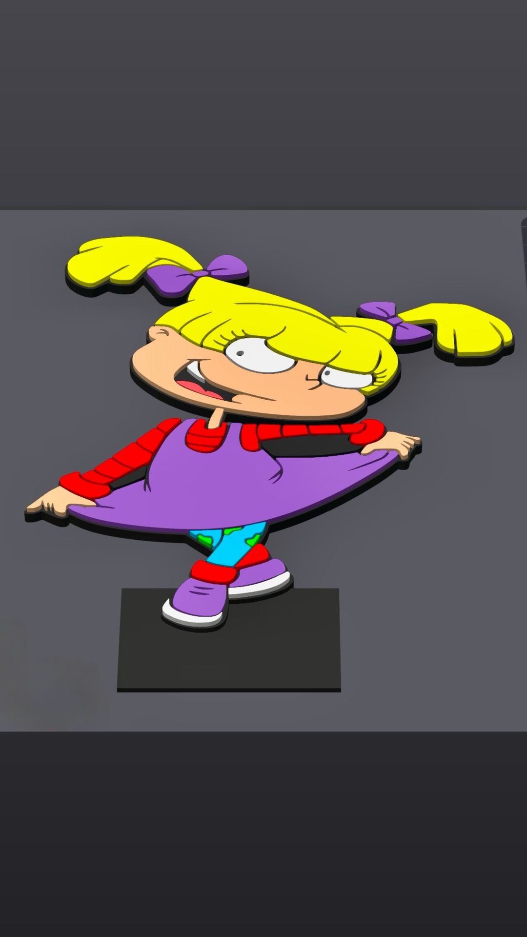 3D Character Pen Stand Toppers
