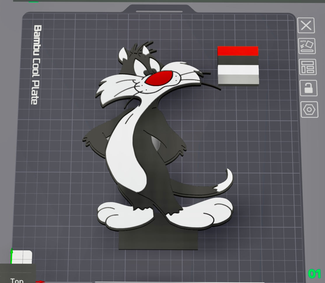 3D Character Pen Stand Toppers