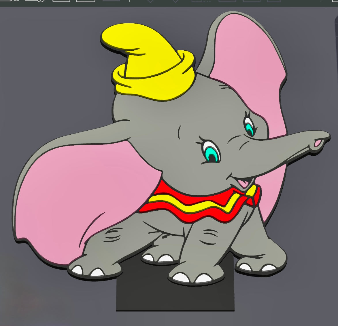 3D Character Pen Stand Toppers
