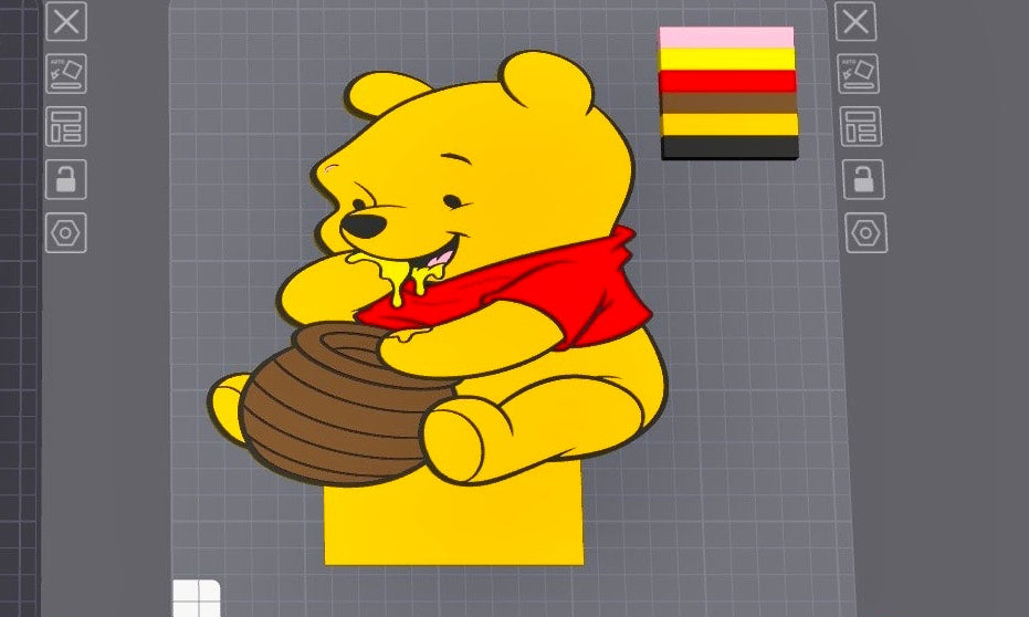 146 Slot Stand w/Character