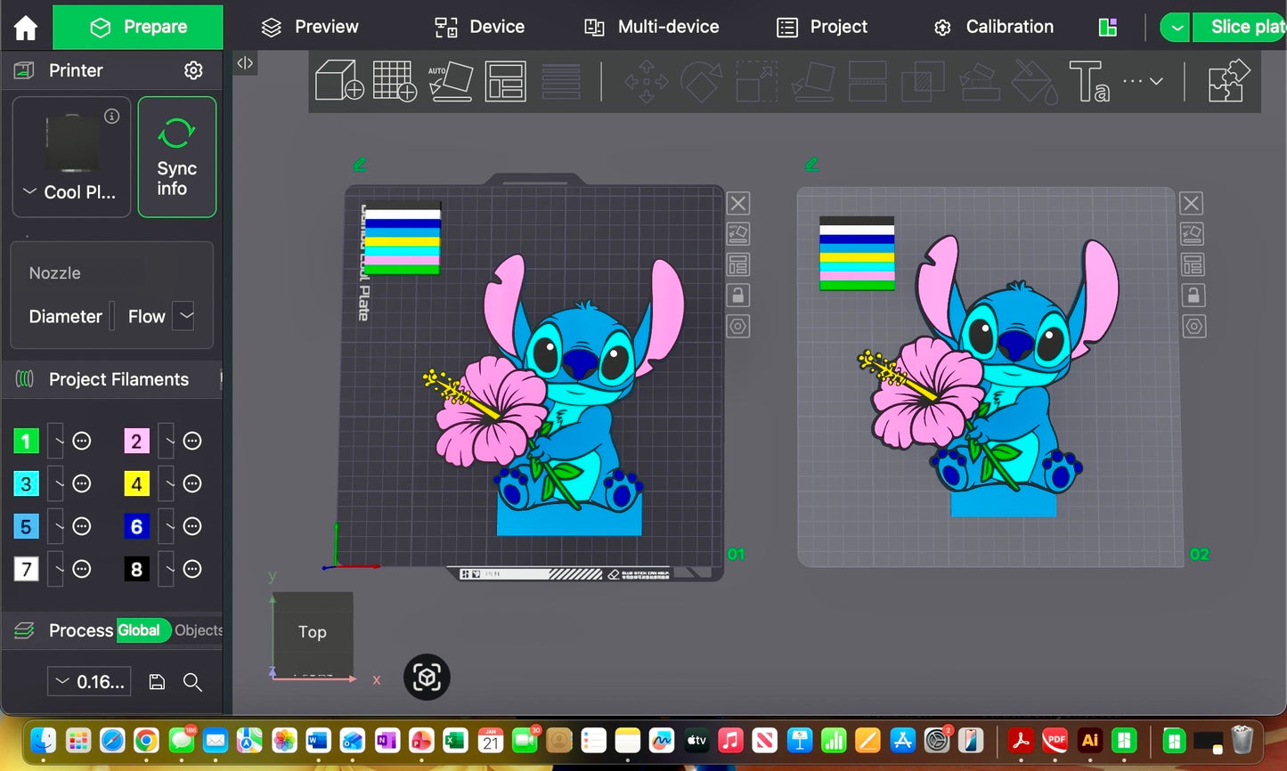 Two Tier Doorable Stand with Character