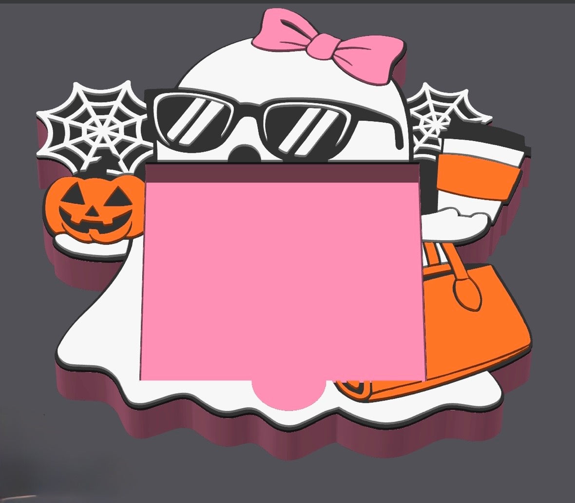 Sticky note holder