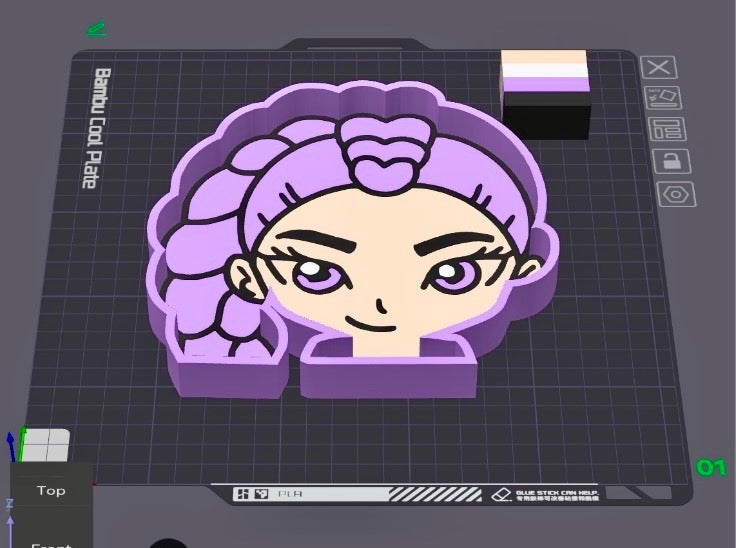 3D Character Bead Tray (Please Specify in Description Box)