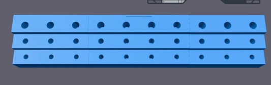30 Slot Pen Stand 13mm,15mm, 20mm- 2inch apart per slot