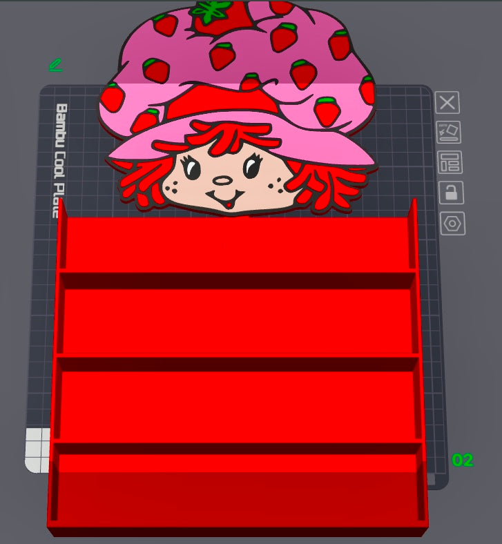 Strawberry Girl Doorable Stand