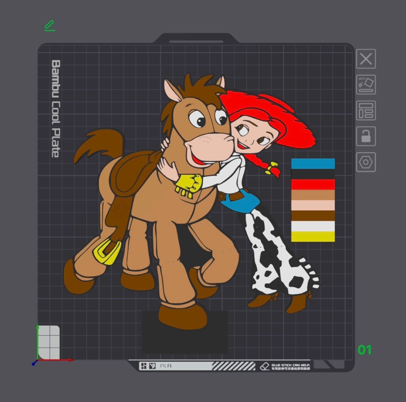 Character Pen Stand Topper