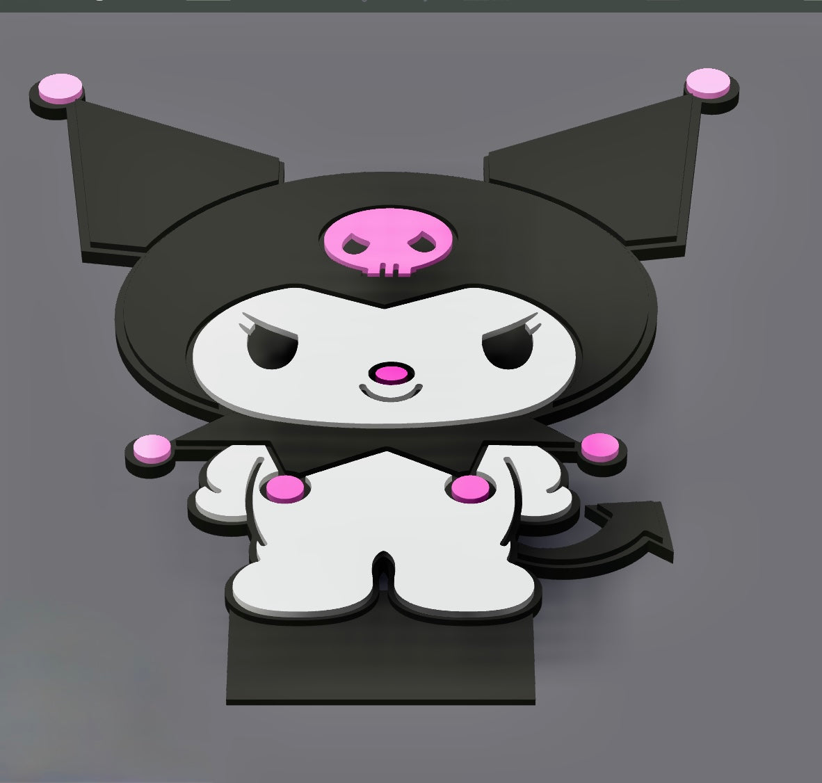 3D Character Pen Stand Toppers