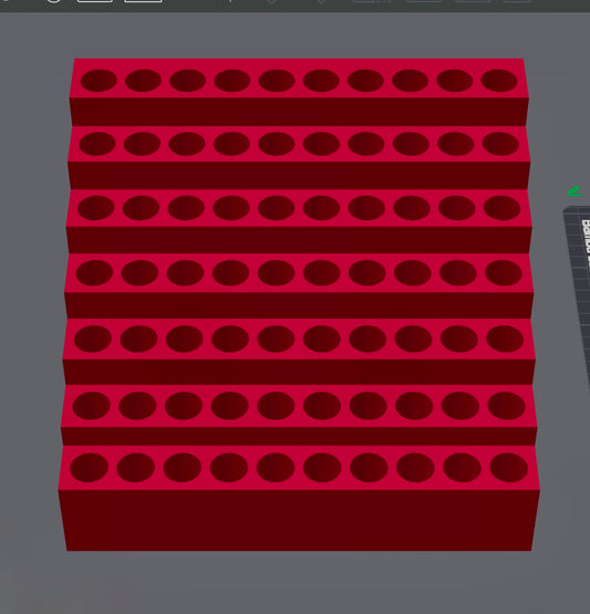 70 Slot Pen Stand-Clay/Charms Pens Only