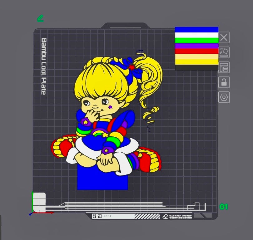 Two Tier Doorable Stand with Character