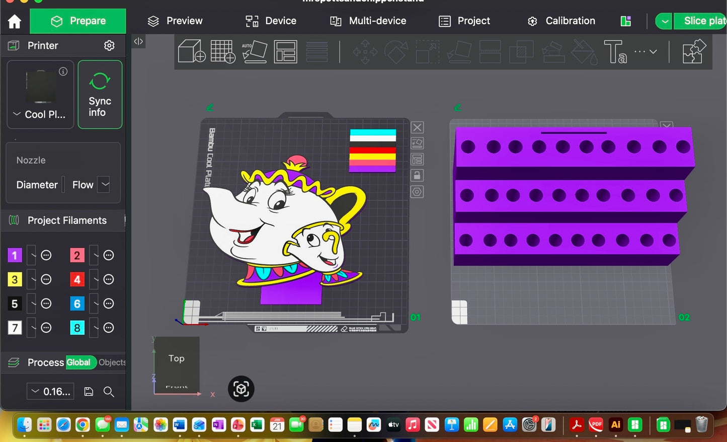 3D Character Pen Stands-(Please specify character in description box)