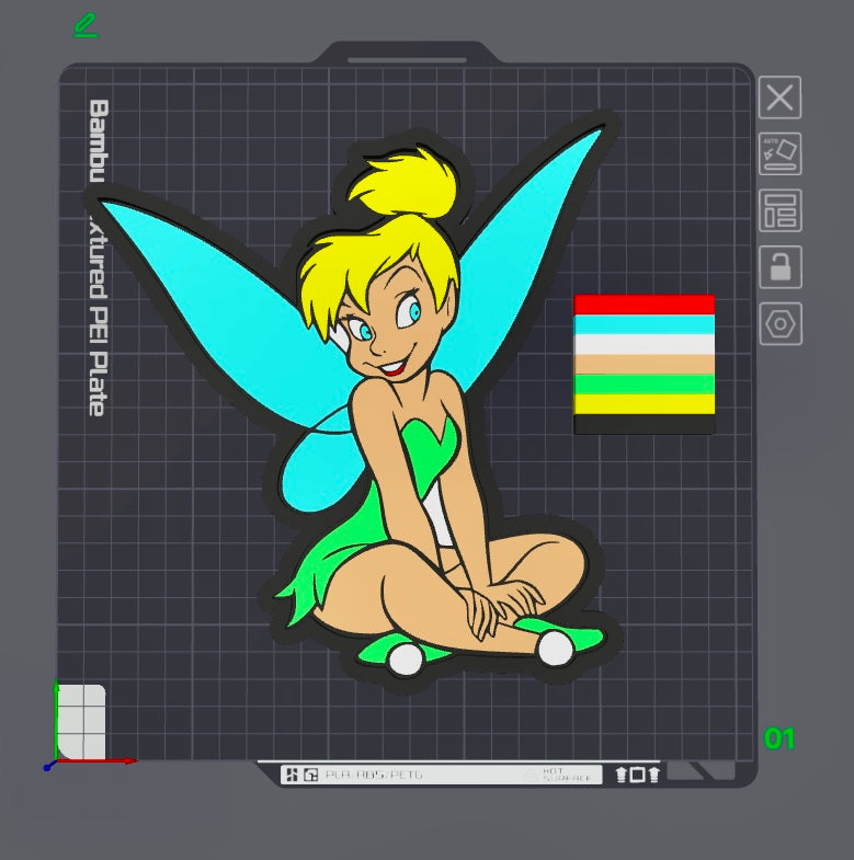 3D Character Bead Tray (Please Specify in Description Box)