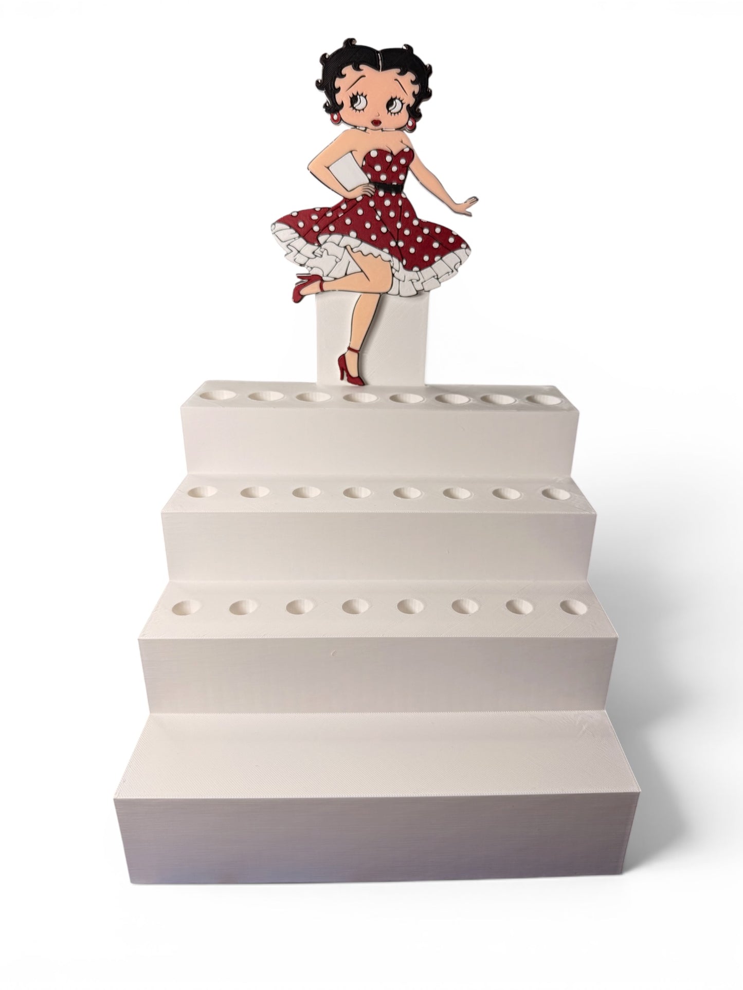 30 Slot Pen Stand-15mm/20mm/1 tier Doorable Stand w/Optional Character Topper