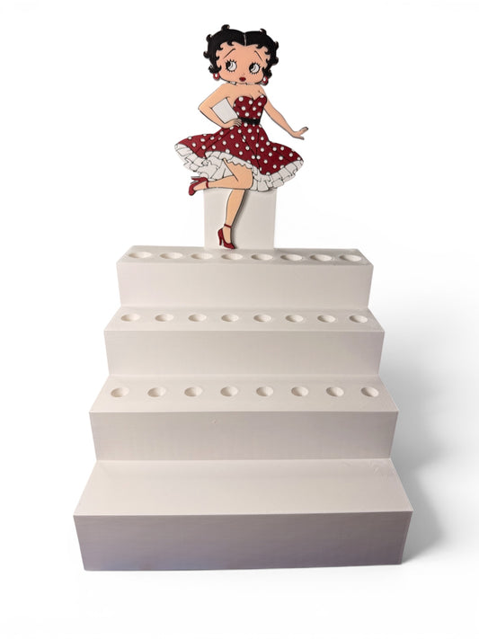 30 Slot Pen Stand-15mm/20mm/1 tier Doorable Stand w/Optional Character Topper