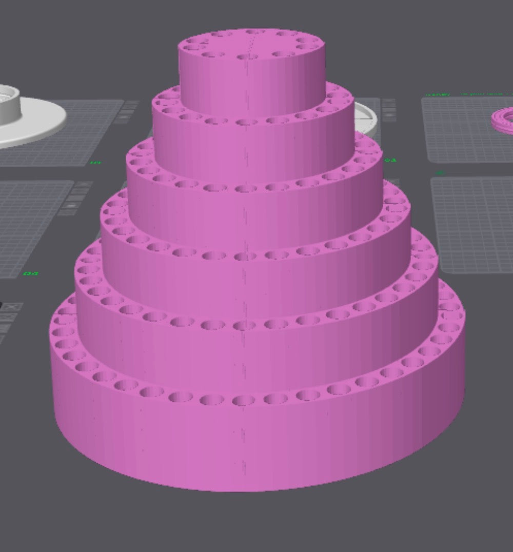 118 Slot Rotating Pen Stand