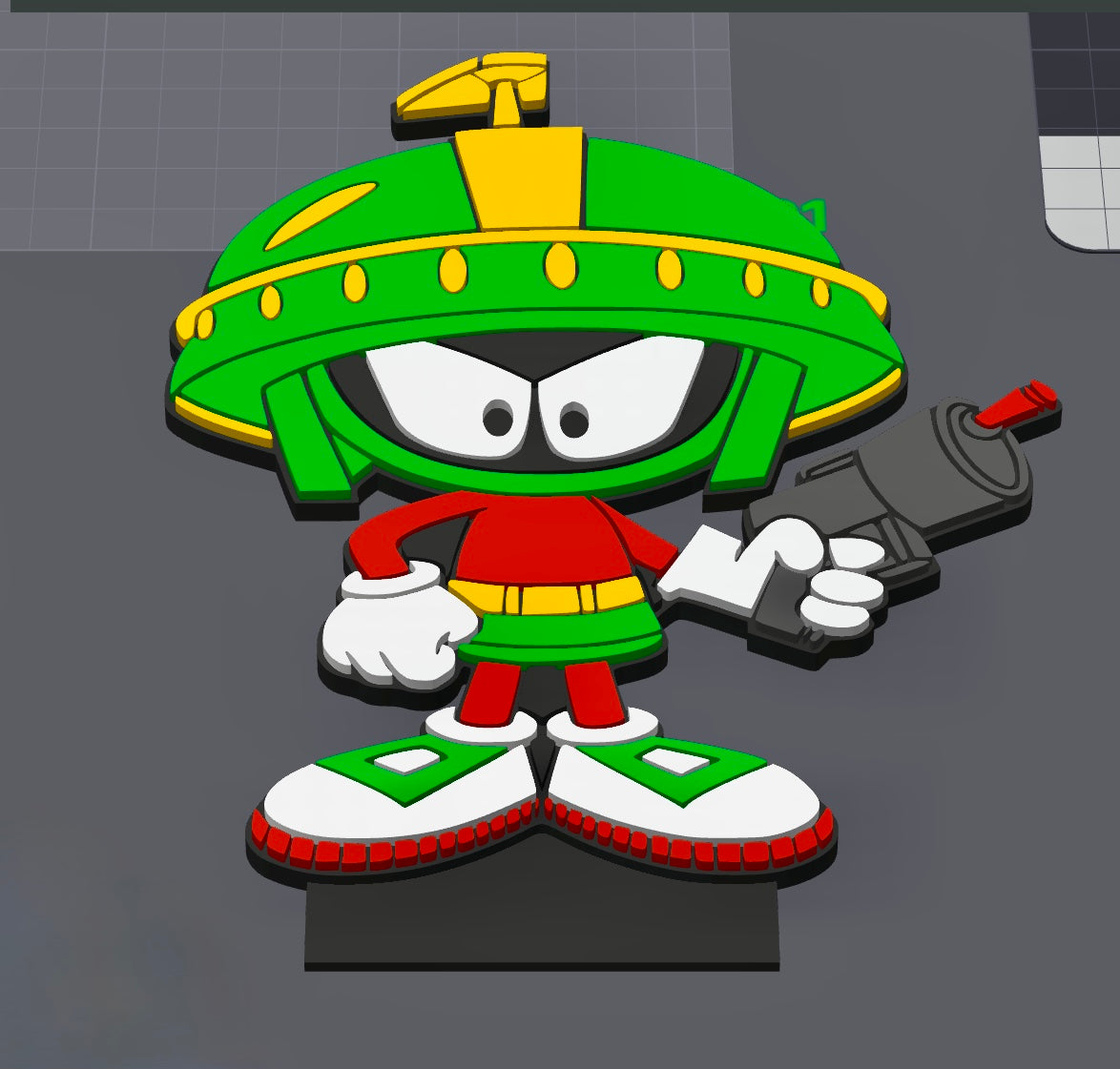 3D Character Pen Stand Toppers
