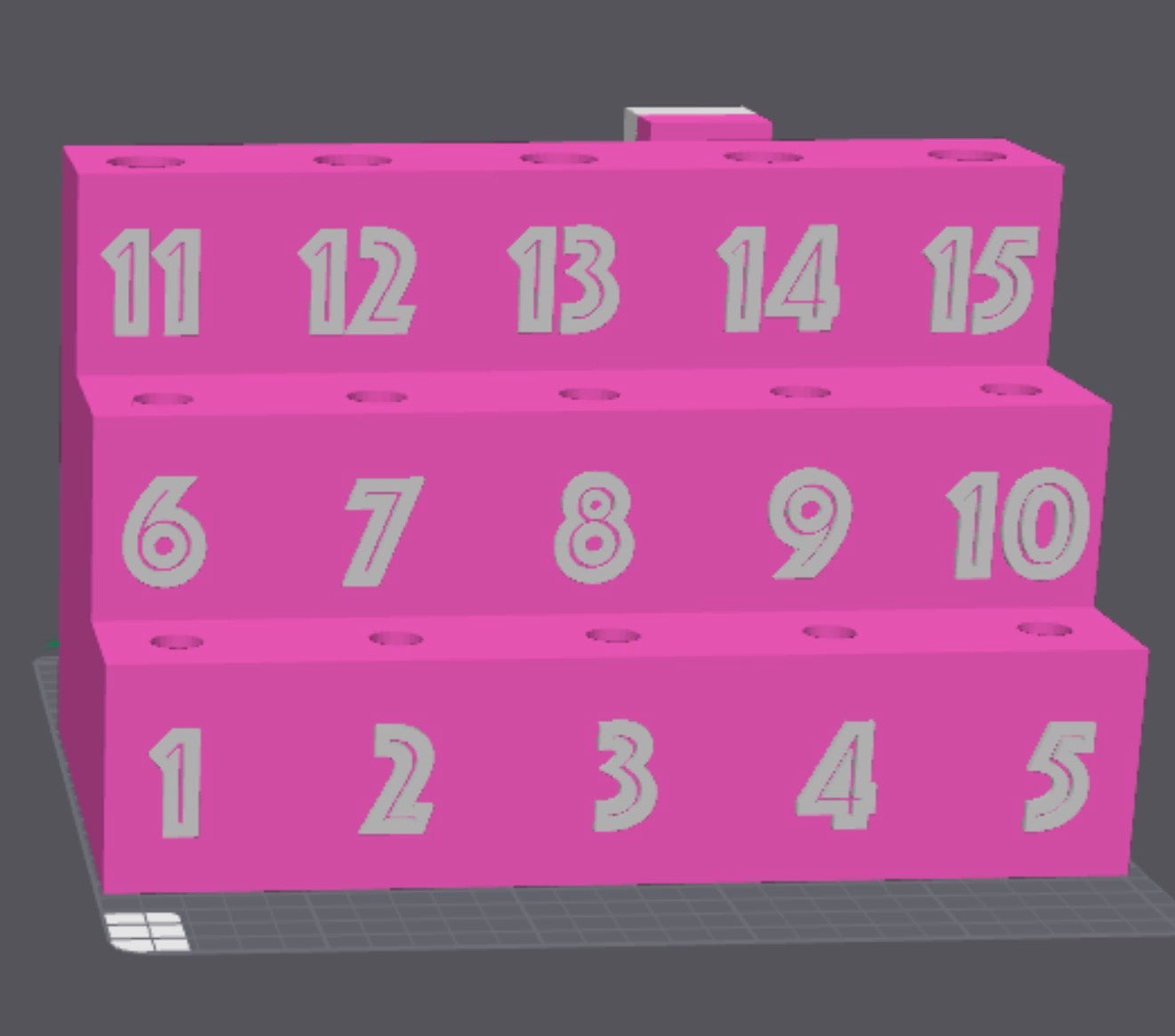 Claim Stand 13mm/15mm/20mm w/ Numbers