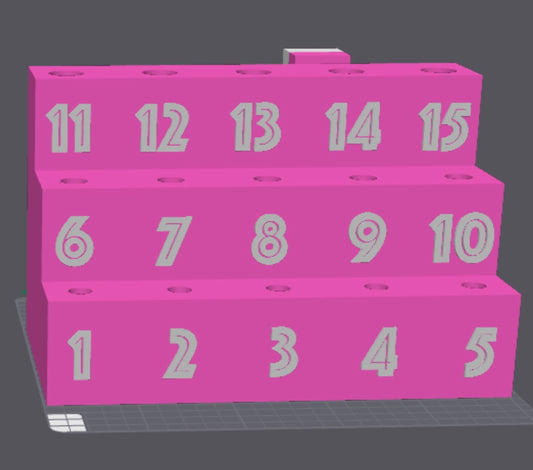 Claim Stand 13mm/15mm/20mm w/ Numbers