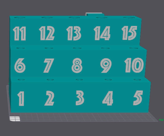 Claim Stand 13mm/16mm/22mm w/Numbers