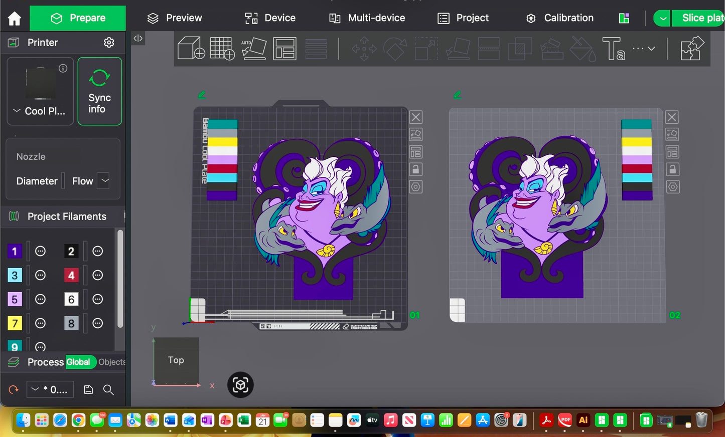 Two Tier Doorable Stand with Character