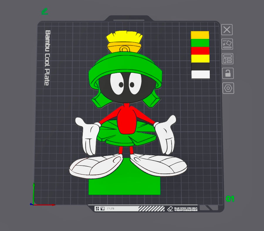 146 Slot Stand w/Character