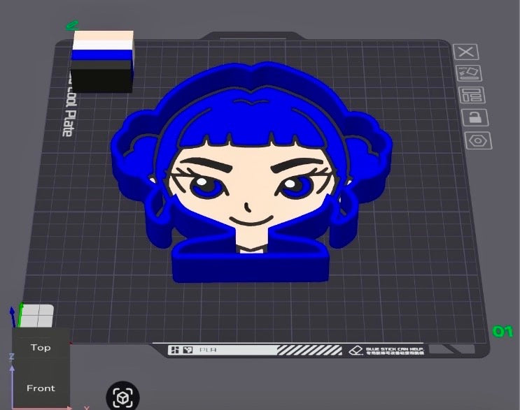 3D Character Bead Tray (Please Specify in Description Box)